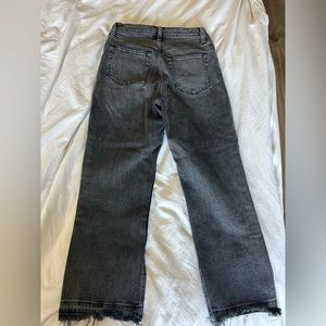 Abercrombie Curve Love Ankle Straight Jeans